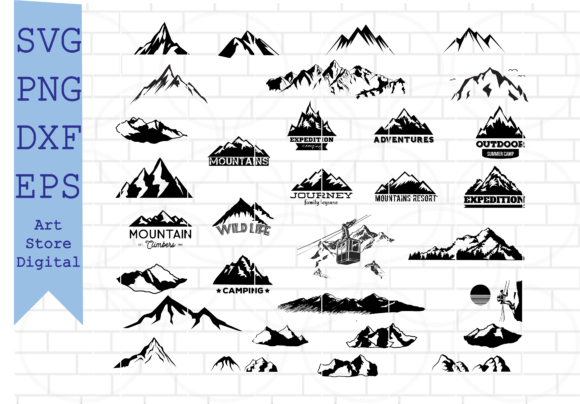 Download Mountain SVG, Mountain Clipart - Mountain svg Collection