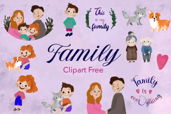 Download Family Clipart Free - Clipart Collection