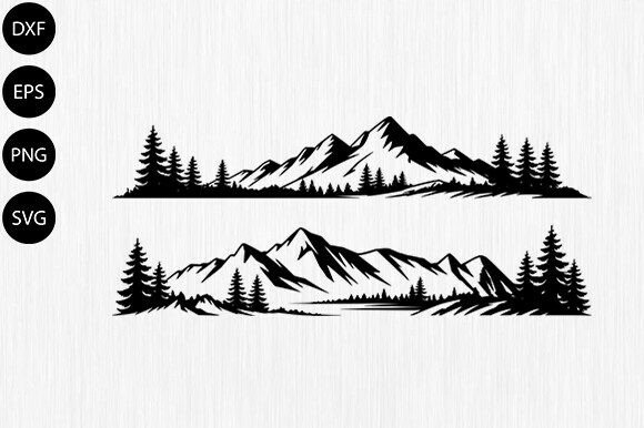 Download Wilderness Svg,Mountain Svg,silhouette - Mountain svg Collection