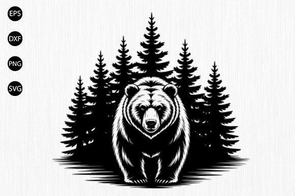 Download Forest Scene SVG, Forest Silhouette Svg - Forest scene svg Collection