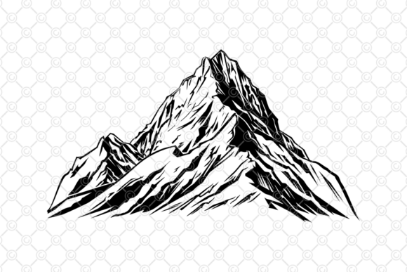 Download Mountain SVG - 005, Mountain Silhouette - Mountain svg Collection