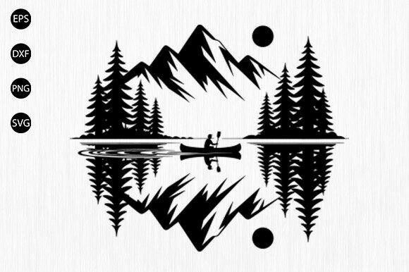 Download Forest Scene SVG, Forest Silhouette Svg - Forest scene svg Collection