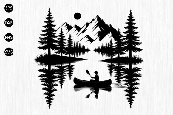 Download Forest Scene SVG, Forest Silhouette Svg - Forest scene svg Collection