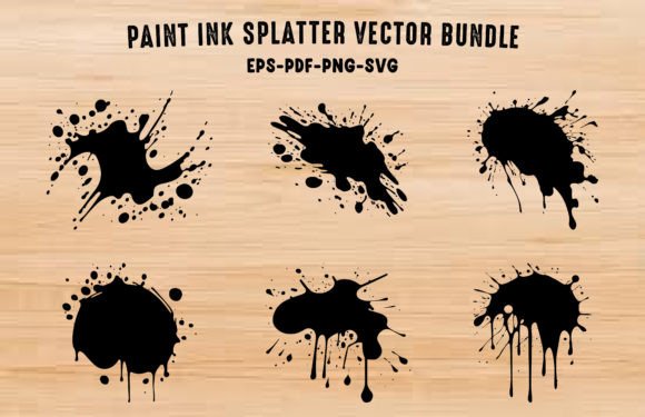 Download Abstract Paint Splatter Vector Bundle - Vector bundle Collection