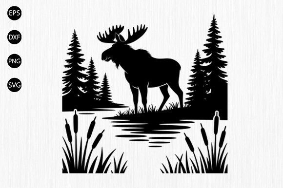 Download Forest Scene SVG, Forest Silhouette Svg - Forest scene svg Collection