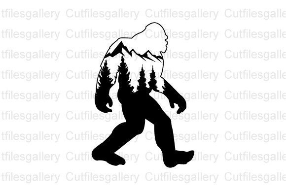 Download Bigfoot Mountain SVG, Bigfoot SVG - Mountain svg Collection