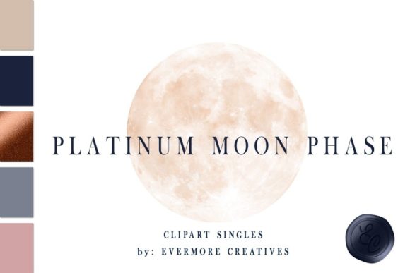 Download Platinum Moon Phase - Full Moon - Moon phase Collection