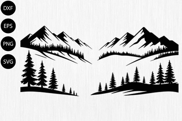 Download Wilderness Svg,Mountain Svg,silhouette - Mountain svg Collection