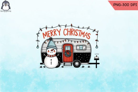 Christmas Camper Png - Download Now