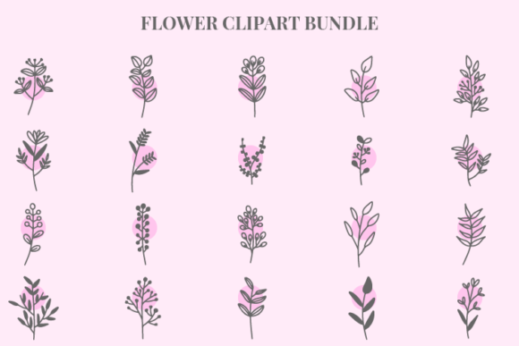 Download Free Flower Clipart Bundle - Clipart Collection