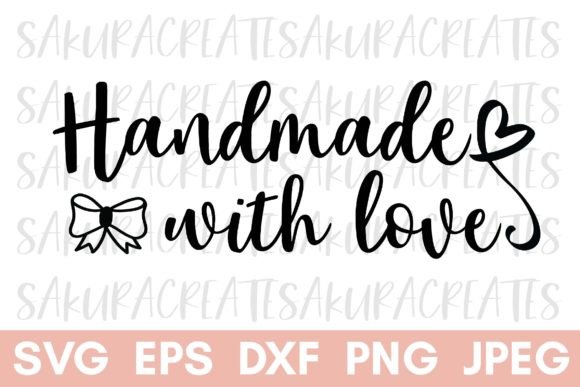 Download Crafting Quote Handmade with Love Craft - Premium Bundle