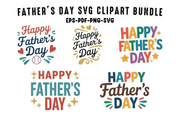 Download Happy Fathers Day SVG Vector Bundle - Vector bundle Collection